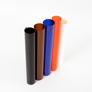 Feuille rigide en PVC coloré, taille personnalisée, fabricant chinois