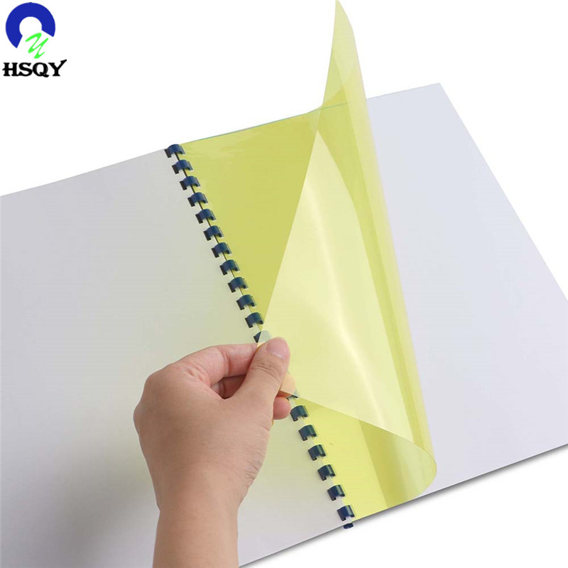 Hot Selling PVC-briefpapier Stijf vel Gebruik voor boekbekleding met hoge chemische stabiliteit Verschillende kleuren voor selectie
