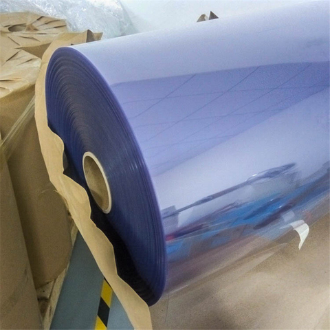 المورد الصيني ورقة PVC شفافة واضحة لتشكيل الفراغ