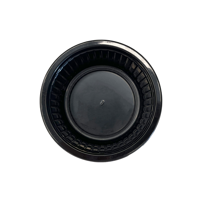 Model 028 - Khay CPET tròn màu trắng 6 oz
