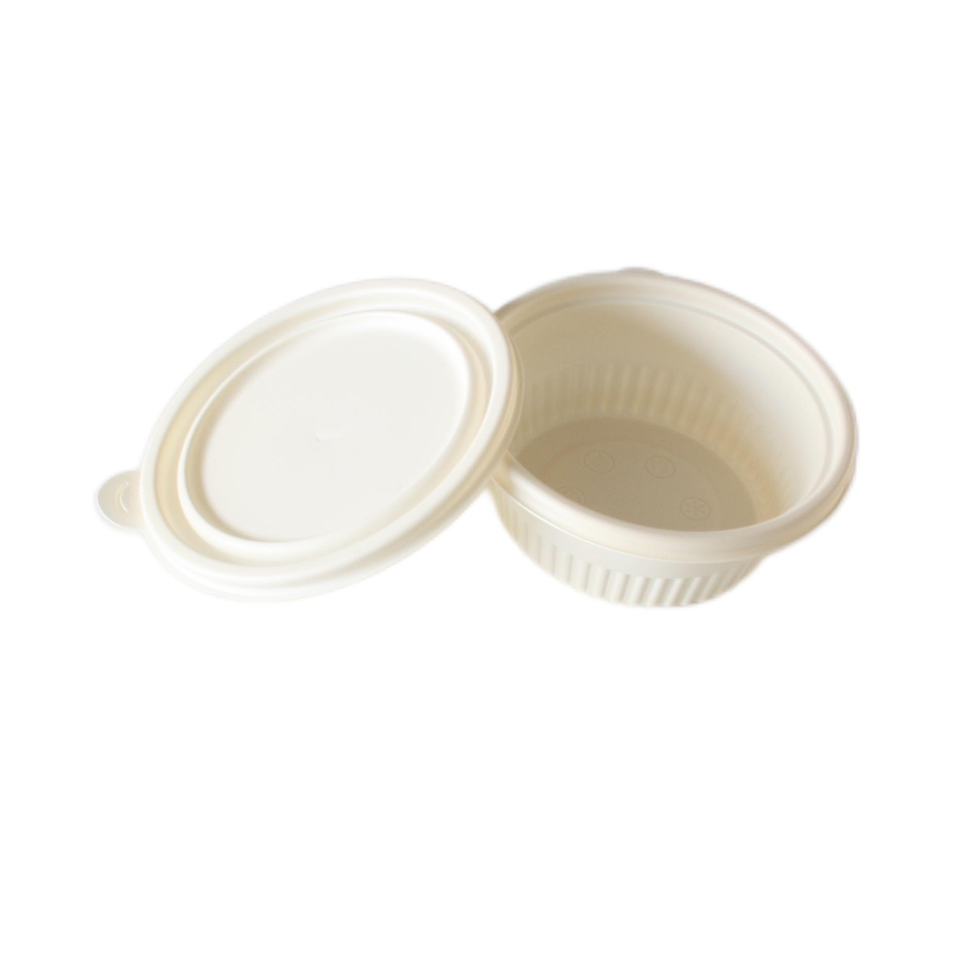 PLA Beige Disposable Food Trays