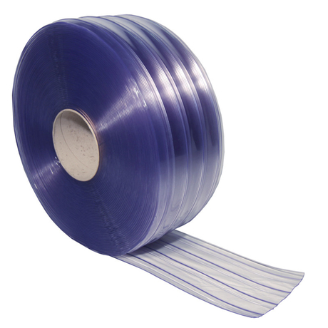 Fornitori di capacità di produzione sufficiente Fornitore di tende per porte in PVC di colore trasparente-plastica HSQY