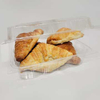 HSQY 6.81*4.72 Inches Disposable Plastic Cookie Packaging Clear Bakery Container