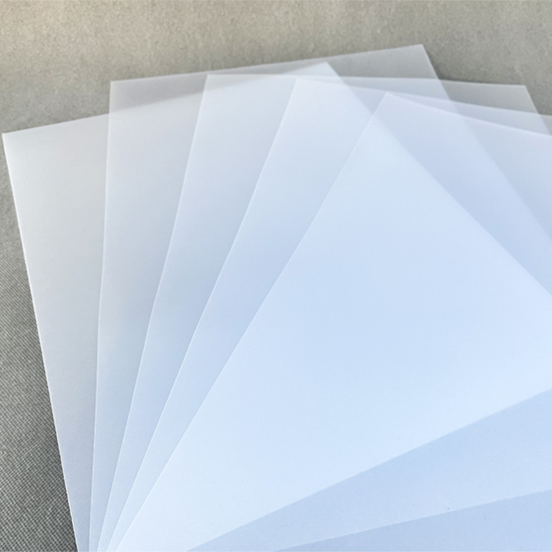 HSQY 0.5mm Plastic Natural Polypropylene Sheets