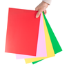 Kleurrijk PVC-plastic vel voor briefpapier, bindende hoes