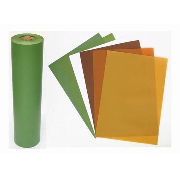 Light Green PVC Rigid Plastic Sheet/Film for Artificial Christmas Products 