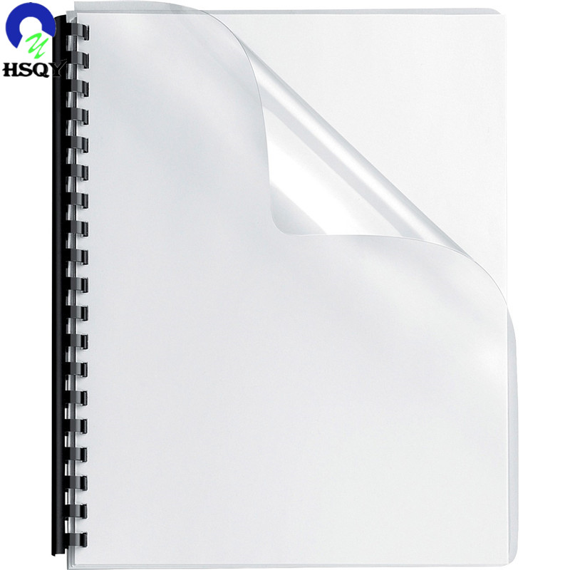 A4 Size Transparent PVC Plastic Sheet For Stationery Binding Cover