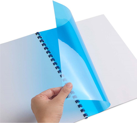 HSQY 0.15mm 200 Microns Pvc Book Cover With Free Color Pages