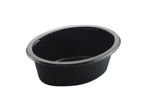 2022 Hot Sale China Manufactured Round CPET Blister Plastic Box Without Lids