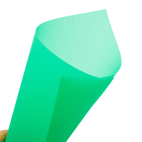 Folha de PP de plástico colorido transparente de 2 mm por atacado de fábrica HSQY 