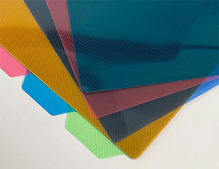 Twill Colored Polypropylene Sheets