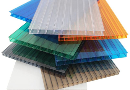 colored twinwall polycarbonate sheet