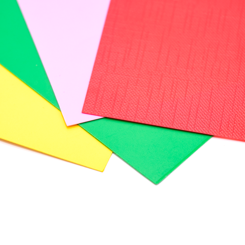 Tấm nhựa PVC đầy màu sắc cho bìa đóng sách văn phòng phẩm
