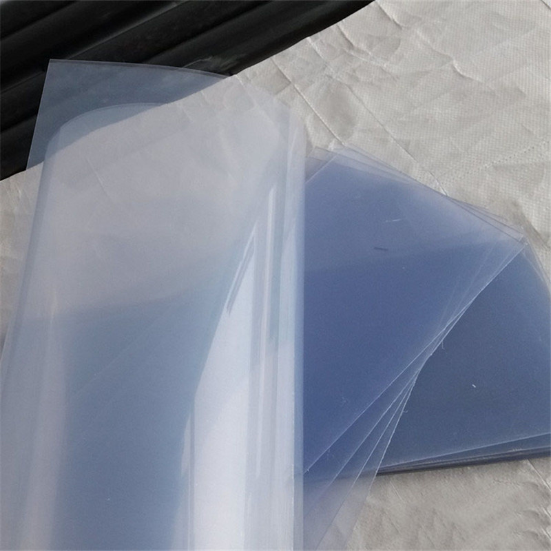 الشركة المصنعة ورقة PVC بوليمر صلبة شفافة غير لامعة
