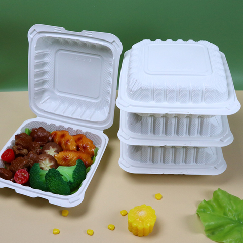 HSQY 81PP1C PP Пластиковые пищевые контейнеры для использования в микроволновой печи 