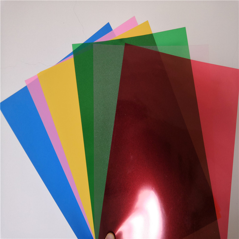 PVC Rigid Sheet A4 Size For Stationery Binding Cover