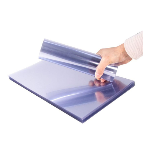 ورقة ربط PVC شفافة لتغطية غلاف القرطاسية