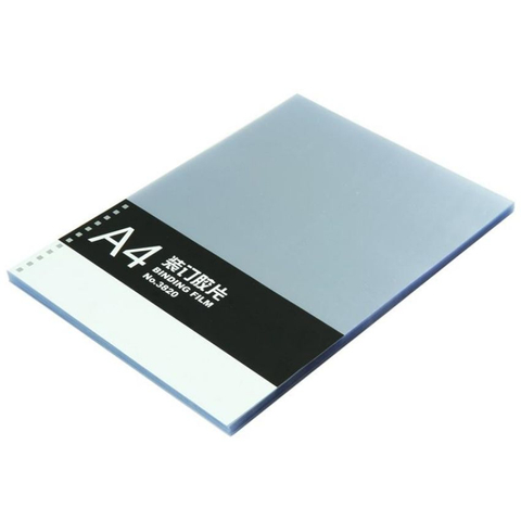  Crystals Clear Binding Covers Letter Size