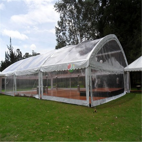 Transparent Flexible PVC para sa Tent Porch Roof And Marquee