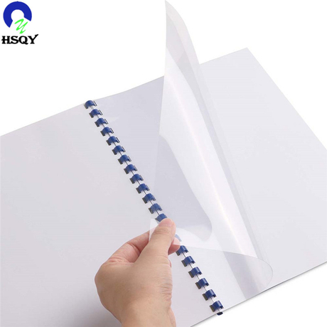 PLASTIC BINDING COVER  PVC RIGID SHEET A4 - Big Stationery