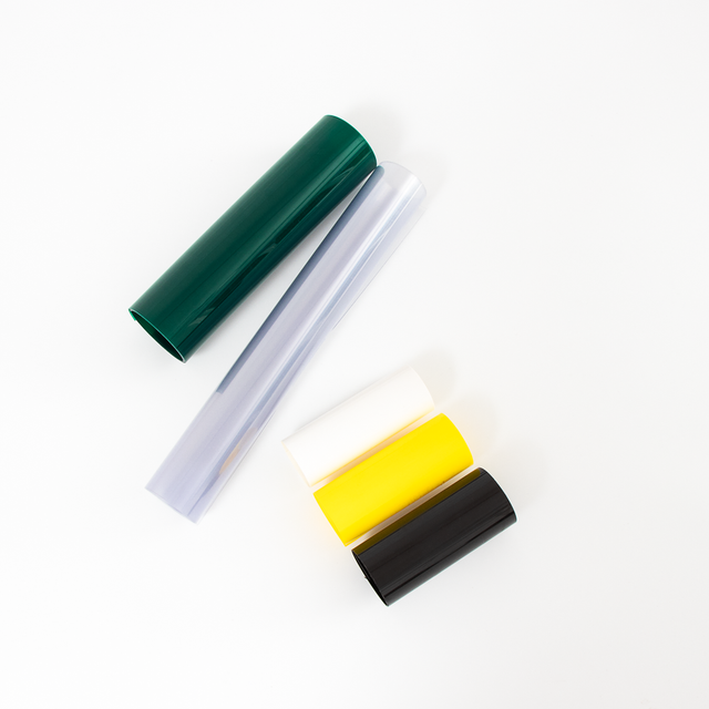 Snabb leverans Anpassa storlek Färgglada PVC-styva ark kinesisk tillverkare