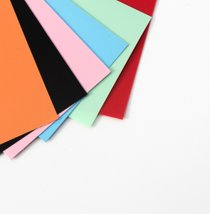 High-Gloss PVC Rigid Sheet in Multiple Colors