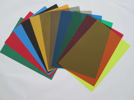 Estabilidade química alta A3, A4 ou folha rígida de PVC de tamanho exigido pelos clientes para capa obrigatória de artigos de papelaria