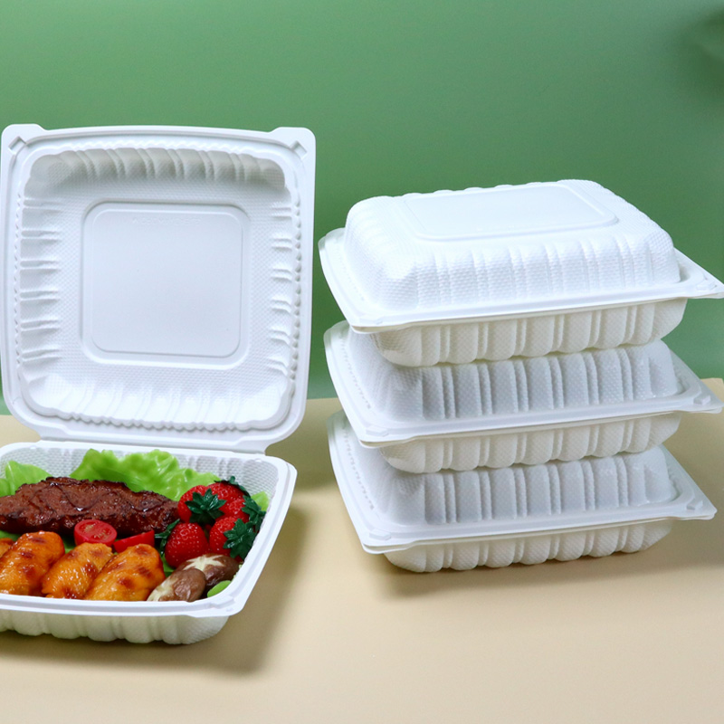 HSQY Disposable PP Plastic Take Out Container Food Box 91PP1C