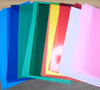 HSQY 150/200 Microns Opaque Yellow Red Green A4 Pvc Binding Cover