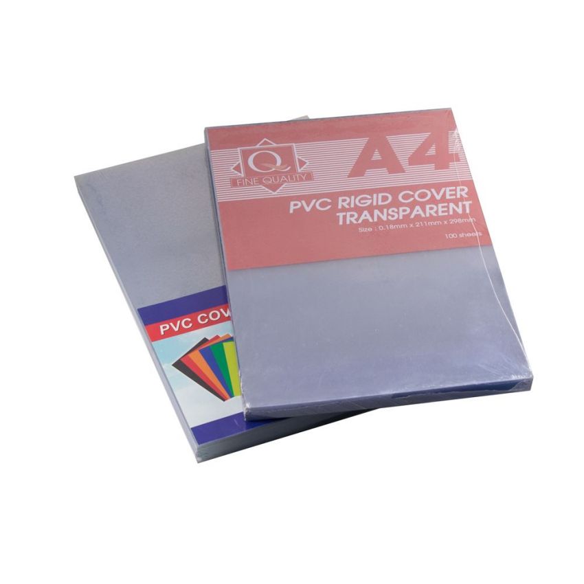 Transparent PVC Binding Sheet For Stationery Binding Cover