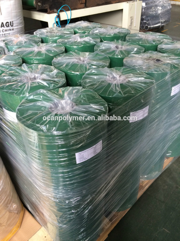 Noel Ağacı Yapımı için Mat Yeşil Renkli Sert Plastik PVC Film