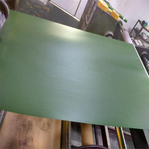 Rouleau de feuille de film d'herbe/gazon artificiel en PVC vert 