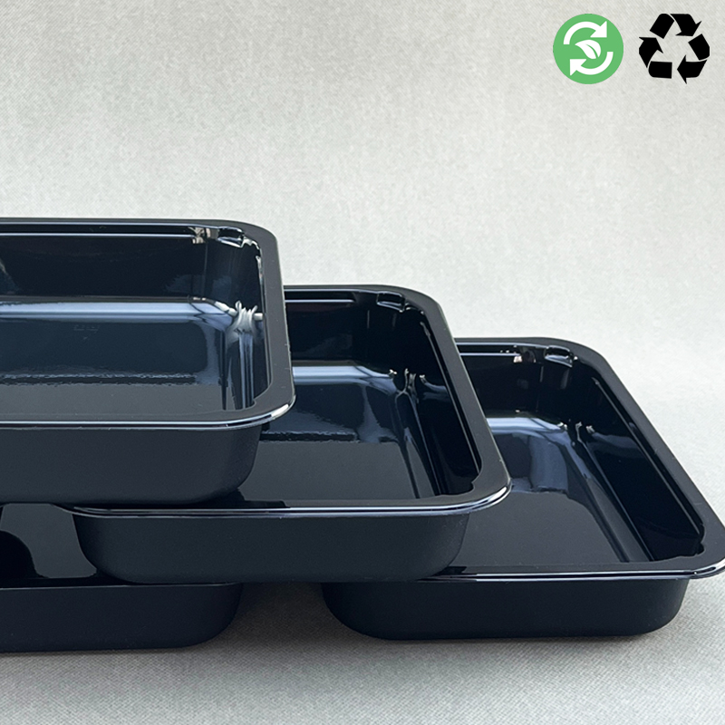 Factory Outlets Cheap Price Oven Safe Disposable Cpet Plastic Food Tray