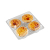 HSQY 1 2 3 4 6 8 9 10 Compartment Rectangle Clear Plastic Tart Box