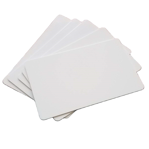 प्लास्टिक कार्ड के लिए उभरा हुआ या फ्रॉस्टेड या इंकजेट पीवीसी शीट